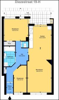 Amsterdam, Diezestraat 30-H, 30-I, 30-II, 17-H, 19-H, 19-I & 26-I