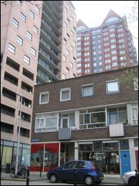 Rotterdam (centrum), Pannekoekstraat 101a en 103a  / Nieuwemarkt 24 en 25