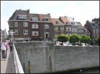 Aanzicht vanaf Sint Servaasbrug