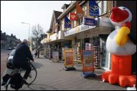 Straatbeeld Spoorstraat te Gennep